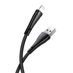Mcdodo USB - Lightning kábel 1.2m fekete (CA-7441) (CA-7441)
