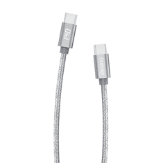 DUDAO L5ProC USB-C - USB-C kábel 1m 45W PD szürke (6970379617168) (L5ProC)