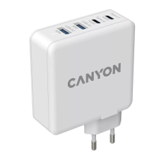 Canyon H-100 GaN hálózati gyorstöltő fehér (CND-CHA100W01) (CND-CHA100W01)