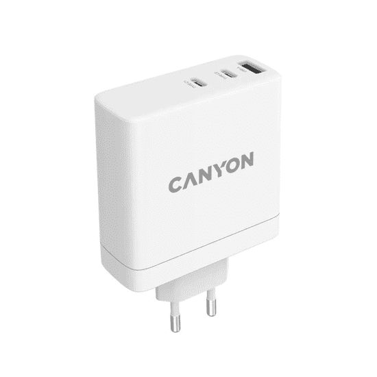 Canyon H-140-01 GaN hálózati gyorstöltő fehér (CND-CHA140W01) (CND-CHA140W01)