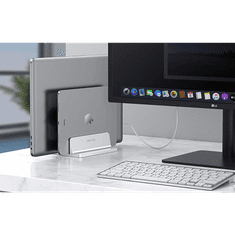 OMOTON LD02 laptop és tablet tartó ezüst (LD02)