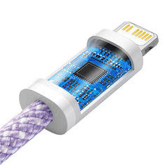 BASEUS Dynamic USB-C-Lightning kábel, 20W, 1m, lila (CALD000005) (CALD000005)