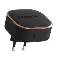 Duracell USB-C PD hálózati töltő 20W fekete (DRACUSB18-EU) (DRACUSB18-EU)