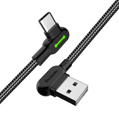Mcdodo USB-A - USB-C kábel 1.2m fekete (CA-5281) (CA-5281)