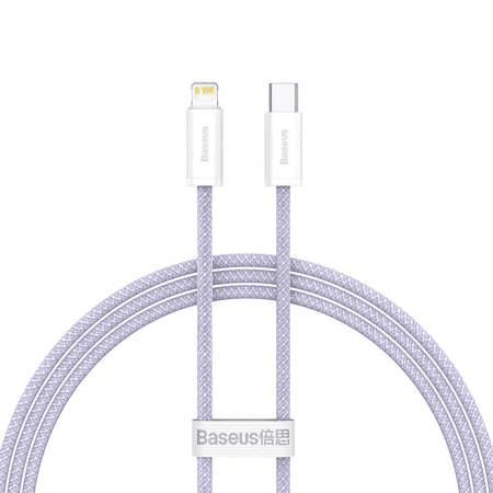 BASEUS Dynamic 2 USB-C - Lightning kábel 1m lila (CALD040205) (CALD040205)