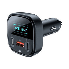 AceFast B5 autós töltő USB-A + 2x USB-C 101W (6974316281436) (6974316281436)