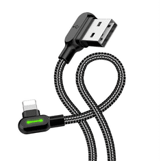 Mcdodo USB - Lightning kábel 1.2m fekete (CA-4671) (CA-4671)