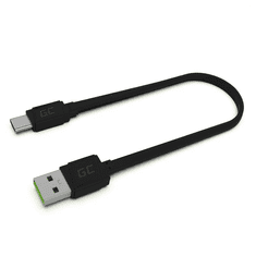 Green Cell GCmatte USB - USB-C töltőkábel 25cm (KABGC03) (KABGC03)