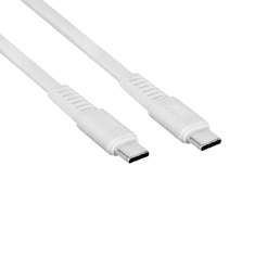 RivaCase Rivapower PS6005 WT12 Type-C - Type-C kábel 1,2m fehér (4260403579480) (4260403579480)