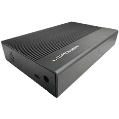 LC Power 8,9cm LC-35U3-C USB3.2 Alu Black (LC-35U3-C)