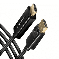 AXAGON RVD-HI14C2 DisplayPort -> HDMI kábel 1.8m fekete (RVD-HI14C2)