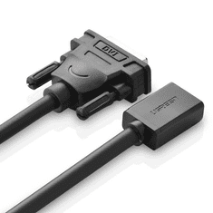 Ugreen 20118 DVI-HDMI adapter 15 cm fekete (20118 ) (UG20118)