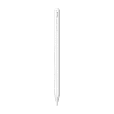 BASEUS Smooth Writing fCapacitive LED stylus toll telefonhoz tablethez fehér (SXBC000202) (SXBC000202)