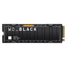 Western Digital 2TB WD Black SN850X M.2 SSD meghajtó hűtőbordával (WDS200T2XHE) (WDS200T2XHE)