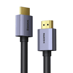 BASEUS High Definition sorozatú HDMI-kábel 8K 1m fekete (WKGQ020001) (WKGQ020001)