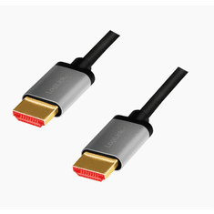 LogiLink HDMI kábel A/M - A/M 8K/60 Hz alu 1m (CHA0104) (CHA0104)