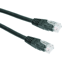Gembird Cablexpert UTP CAT5 patch kábel fekete 3m (PP12-3M-bk) (PP12-3M-bk)