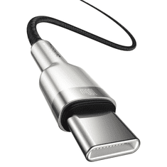 BASEUS Cafule USB-C töltőkábel, 100 W, 1m, fekete (CATJK-C01) (CATJK-C01)