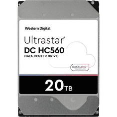 Western Digital 20TB WD 3.5" Ultrastar DC HC560 SAS szerver winchester (0F38652) (0F38652)