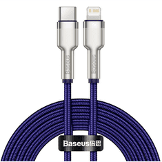 BASEUS Cafule USB-C Lightning kábel, 20W, 2m, lila (CATLJK-B05) (CATLJK-B05)