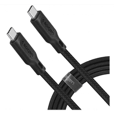 Spigen Essential C11C1 USB-C/USB-C adatkábel (1,5m) fekete (000CA25702) (000CA25702)