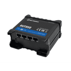 Teltonika RUT950 3x10/100Mbps LAN 2xminiSIM 4G/LTE CAT4 Vezeték nélküli ipari router (RUT950U022C0) (RUT950U022C0)