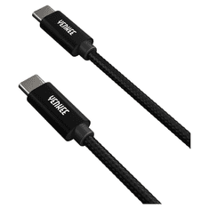 Yenkee YCU C103 BK USB-C - USB-C adat-, és töltőkábel 3m fekete (YCU C103 BK)
