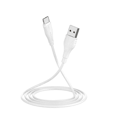 Borofone BX18 Micro-USB töltőkábel fehér 3m (BX18MICRO)