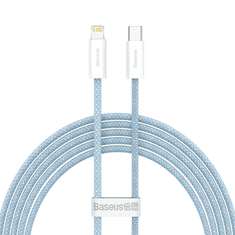 BASEUS Dynamic USB-C-Lightning kábel, 20W, 2m, kék (CALD000103) (CALD000103)
