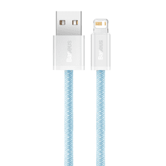 BASEUS Dynamic USB- Lightning kábel, 2.4A, 1m, kék (CALD000403) (CALD000403)