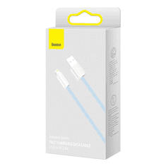 BASEUS Dynamic USB- Lightning kábel, 2.4A, 1m, kék (CALD000403) (CALD000403)