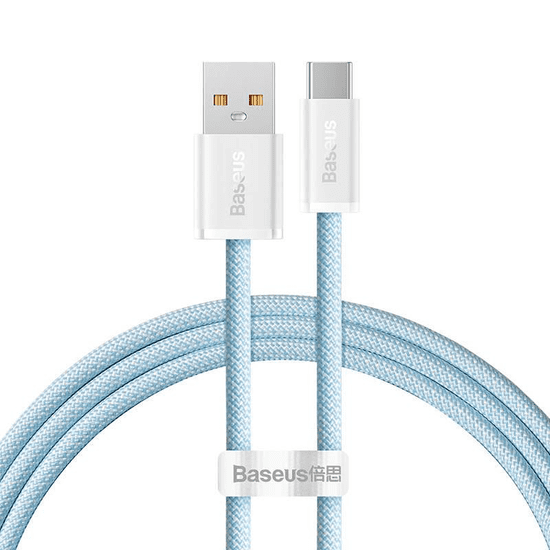 BASEUS Dynamic Series USB – USB-C kábel 100W 1m kék (CALD000603 ) (CALD000603)