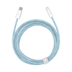 BASEUS Dynamic USB-C-Lightning kábel, 20W, 2m, kék (CALD000103) (CALD000103)