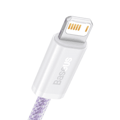 BASEUS Dynamic USB- Lightning kábel 2,4A 1m ibolya (CALD000405) (CALD000405)
