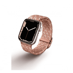 UNIQ Aspen Designer Edition fonott szíj Apple Watch 38/40/41mm, rózsaszín (UNIQ-41MM-ASPDECPNK) (UNIQ-41MM-ASPDECPNK)