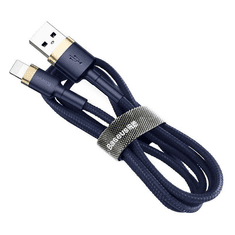 BASEUS Cafule USB-Lightning töltőkábel 1,5A, 2 m, arany-sötétkék (CALKLF-CV3) (CALKLF-CV3)