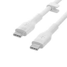 Belkin BOOST CHARGE Flex USB-C - USB-C kábel 2m fehér (CAB009bt2MWH) (CAB009bt2MWH)