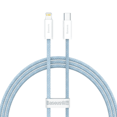 BASEUS Dynamic USB-C-Lightning kábel, 20W, 1m, kék (CALD000003) (CALD000003)