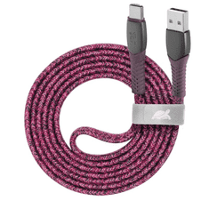 RivaCase Egmont PS6102 RD12 USB Type-C - USB kábel 1.2m bordó (4260403575970) (4260403575970)