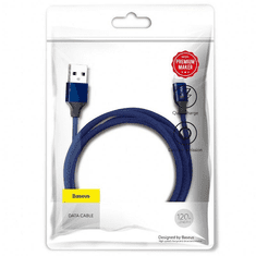 BASEUS Yiven USB- Lightning kábel, 2A, 1.2m, kék (CALYW-13) (CALYW-13)