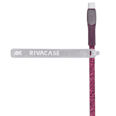 RivaCase Egmont PS6102 RD12 USB Type-C - USB kábel 1.2m bordó (4260403575970) (4260403575970)