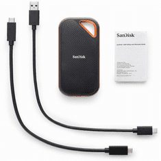 SanDisk 2TB Extreme PRO Portable USB 3.2 Gen2x2 Schwarz (SDSSDE81-2T00-G25)