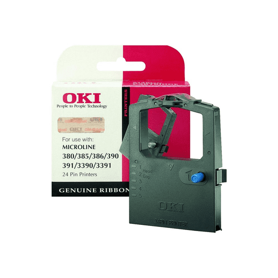 OKI - 1 - black - print ribbon (09002309)