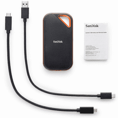 SanDisk 4TB Extreme PRO Portable USB 3.2 Gen2x2 Schwarz (SDSSDE81-4T00-G25)
