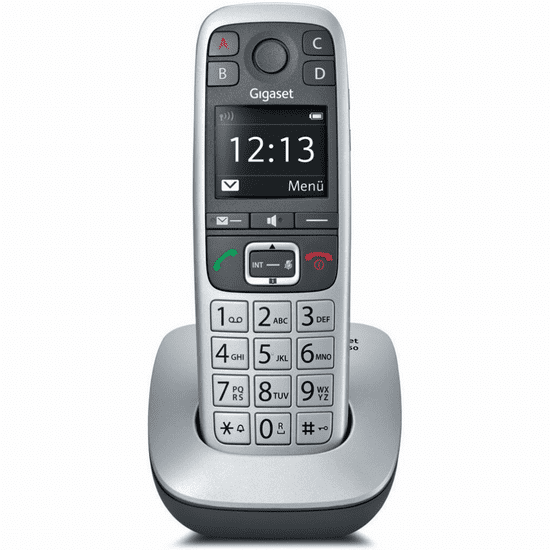 Gigaset TELF E560 - Schnurlostelefon mit Rufnummernanzeige - DECTGAP (S30852-H2708-B101)