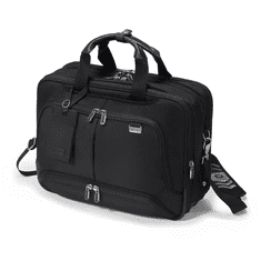 DICOTA Notebook táska Eco Top Traveller Twin PRO 14 - 15.6" fekete (D30844-RPET) (D30844-RPET)