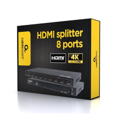 Gembird DSP-2PH4-03 HDMI Splitter 8 ports Black (DSP-8PH4-03)