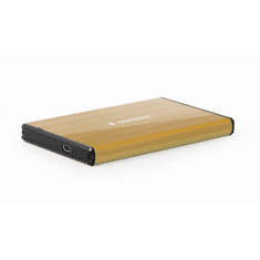 Gembird 2.5'' külső SATA merevlemez ház USB 3.0 arany (EE2-U3S-3-GL) (EE2-U3S-3-GL)