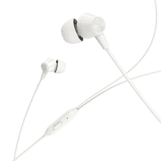 Borofone BM20W Dashmelody mikrofonos headset fehér (BM20W)