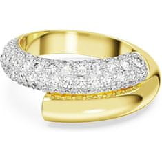 Swarovski Csillogó aranyozott gyűrű Dextera 56688 (Kerület 50 mm)